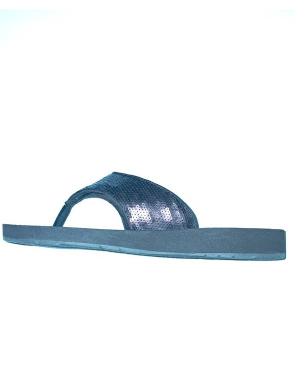 Speedo Sequin Flip Flop Sandal Soft Cushioned Footbed 1" Heel